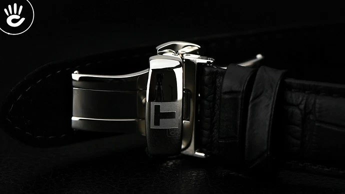 Tissot Chemin Des Tourelles T099.407.16.058.00 - Nam - Automatic (Tự Động) - Chống nước 5 ATM - Mặt số 42mm 5 Review đồng hồ Tissot T099.407.16.058.00 dây da chính hãng-2