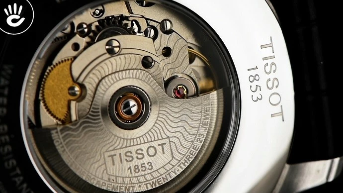 Tissot Chemin Des Tourelles T099.407.16.058.00 - Nam - Automatic (Tự Động) - Chống nước 5 ATM - Mặt số 42mm 6 Review đồng hồ Tissot T099.407.16.058.00 dây da chính hãng-3