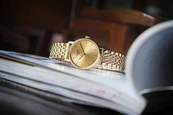 Tissot Everytime T109.210.33.021.00 - Nữ - Quartz (Pin) - Chống nước 3 ATM - Mặt số 30mm 13 Đồng hồ Tissot Everytime T109.210.33.021.00 chính hãng 100% - Ảnh 1