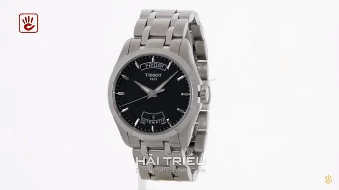 TISSOT T035.407.11.051.00 5 Review đồng hồ Tissot T035.407.11.051.00 kim loại automatic - Ảnh 1