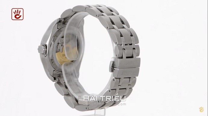 TISSOT T035.407.11.051.00 7 Review đồng hồ Tissot T035.407.11.051.00 kim loại automatic - Ảnh 3