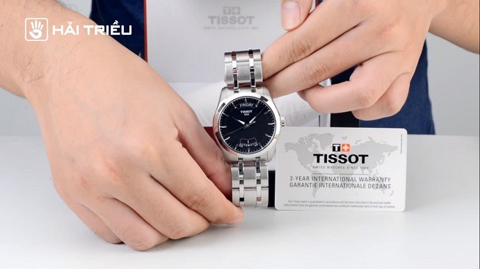 TISSOT T035.407.11.051.00 6 Review đồng hồ Tissot T035.407.11.051.00 kim loại automatic - Ảnh 2