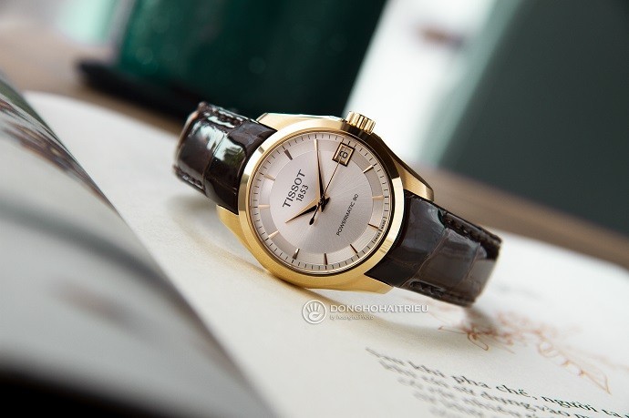 TISSOT T035.207.36.031.00 6 Review đồng hồ Tissot T035.207.36.031.00 nữ kính chống trầy -4