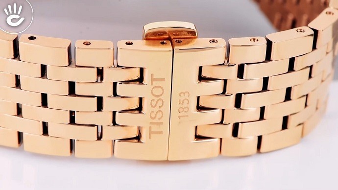 Review đồng hồ Tissot T063.610.33.038.00 mạ vàng sang trọng-2