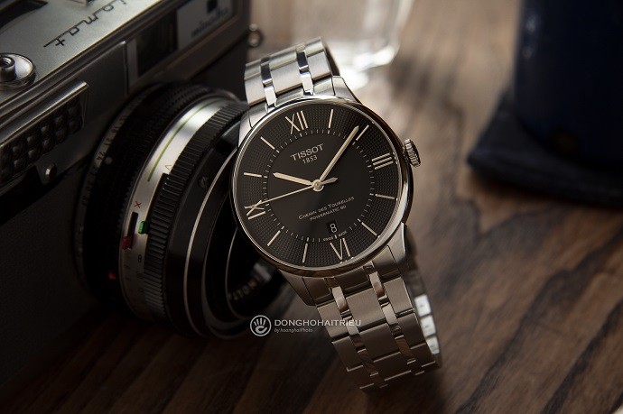 Tissot Chemin Des Tourelles T099.407.11.058.00 - Nam - Automatic (Tự Động) - Chống nước 5 ATM - Mặt số 42mm 20 Tissot T099.407.11.058.00 dành cho nam với vẻ đẹp nghệ thuật - Ảnh 9
