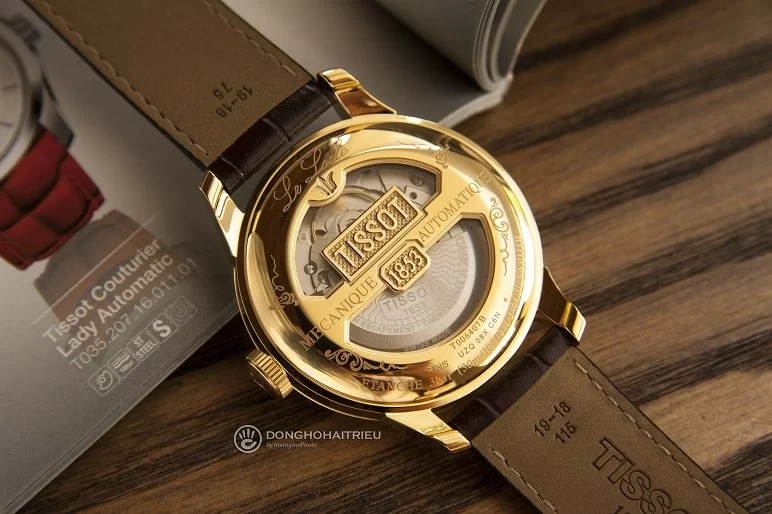 Mua đồng hồ nam size 38mm đẹp, chính hãng 100%, góp 0% 4 Top 10 đồng hồ nam size 38 Tissot cho người tay vừa và nhỏ - Máy ETA