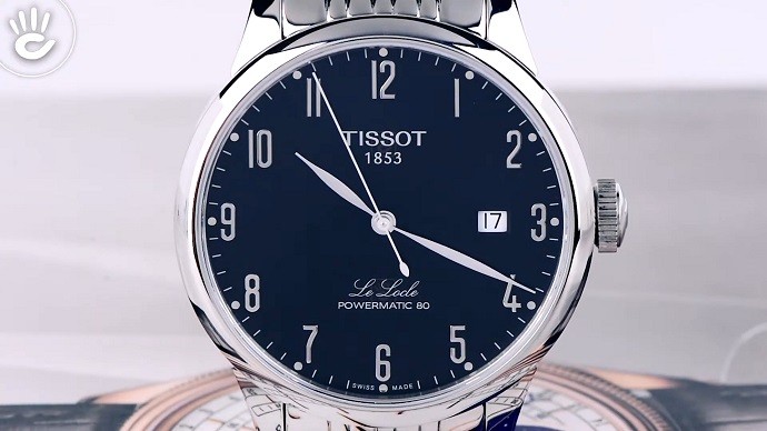 Tissot Le Locle Powermatic 80 T006.407.11.052.00 - Nam - Automatic (Tự Động) - Chống nước 3 ATM - Mặt số 39mm - Trữ cót 80 giờ 3 Tissot T006.407.11.052.00, bộ đôi chức năng “Giờ-Ngày”-2