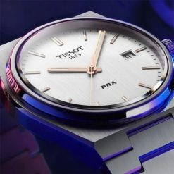 Tissot PRX Quartz T137.410.11.031.00 - Nam - Quartz (Pin) - Chống nước 10 ATM - Mặt số 40mm 3 Đồng hồ Tissot PRX Quartz T137.410.11.031.00 - Ảnh 4