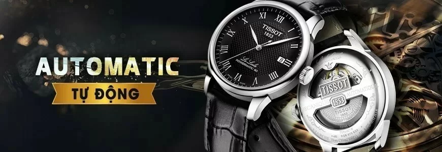 Đồng hồ cơ (automatic) Tissot Thụy Sỹ đẹp, chính hãng 100%
