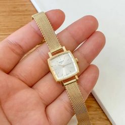 Tissot Lovely Square T058.109.33.031.00 - Nữ - Quartz (Pin) - Chống nước 3 ATM - Mặt số 20mm 1 Đồng Hồ Tissot Lovely Square T058.109.33.031.00 - Ảnh 2