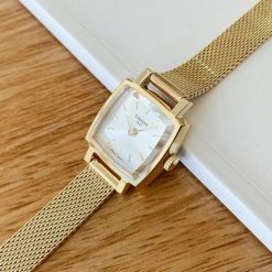 Tissot Lovely Square T058.109.33.031.00 - Nữ - Quartz (Pin) - Chống nước 3 ATM - Mặt số 20mm 2 Đồng Hồ Tissot Lovely Square T058.109.33.031.00 - Ảnh 3