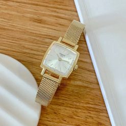 Tissot Lovely Square T058.109.33.031.00 - Nữ - Quartz (Pin) - Chống nước 3 ATM - Mặt số 20mm 3 Đồng Hồ Tissot Lovely Square T058.109.33.031.00 - Ảnh 4