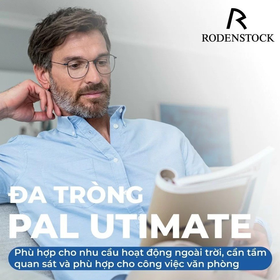 Chiết suất tròng kính là gì? Giá các loại tròng tốt nên chọn 9 Tròng kính Rodenstock 1.74 Pal Ultimate