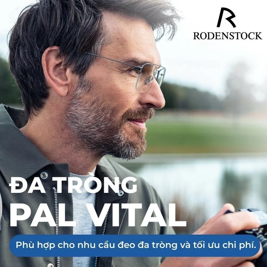 Chiết suất tròng kính là gì? Giá các loại tròng tốt nên chọn 10 Tròng kính Rodenstock 1.74 Pal Vital