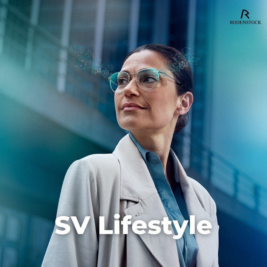 10 các loại tròng kính cận tốt được chuyên gia khuyên dùng 4 Tròng kính sinh trắc học Rodenstock SV Lifestyle
