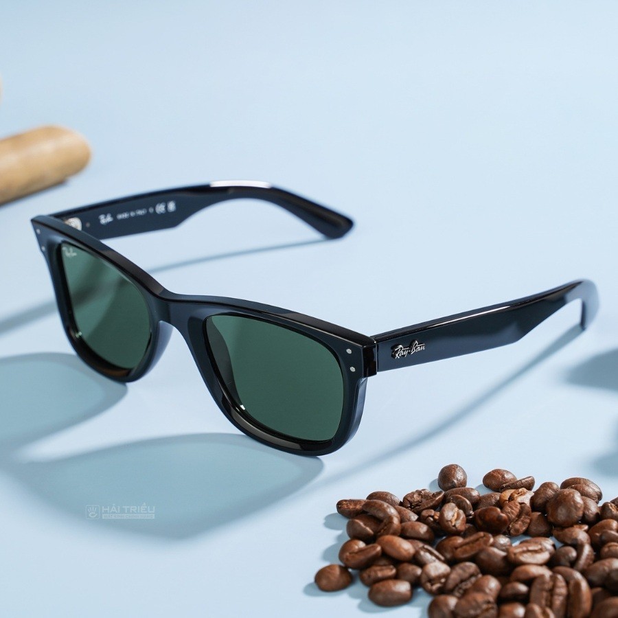 Cách chọn kính gọng vuông bản to hợp mặt đẹp cho nam, nữ 7 Kính vuông RayBan Wayfarer Reverse tròng đảo ngược