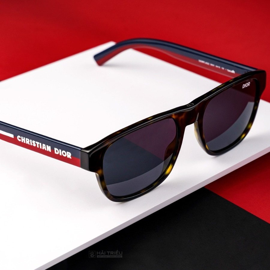 Cách chọn kính gọng vuông bản to hợp mặt đẹp cho nam, nữ 10 Phiên bản gọng kính Dior FLAG1