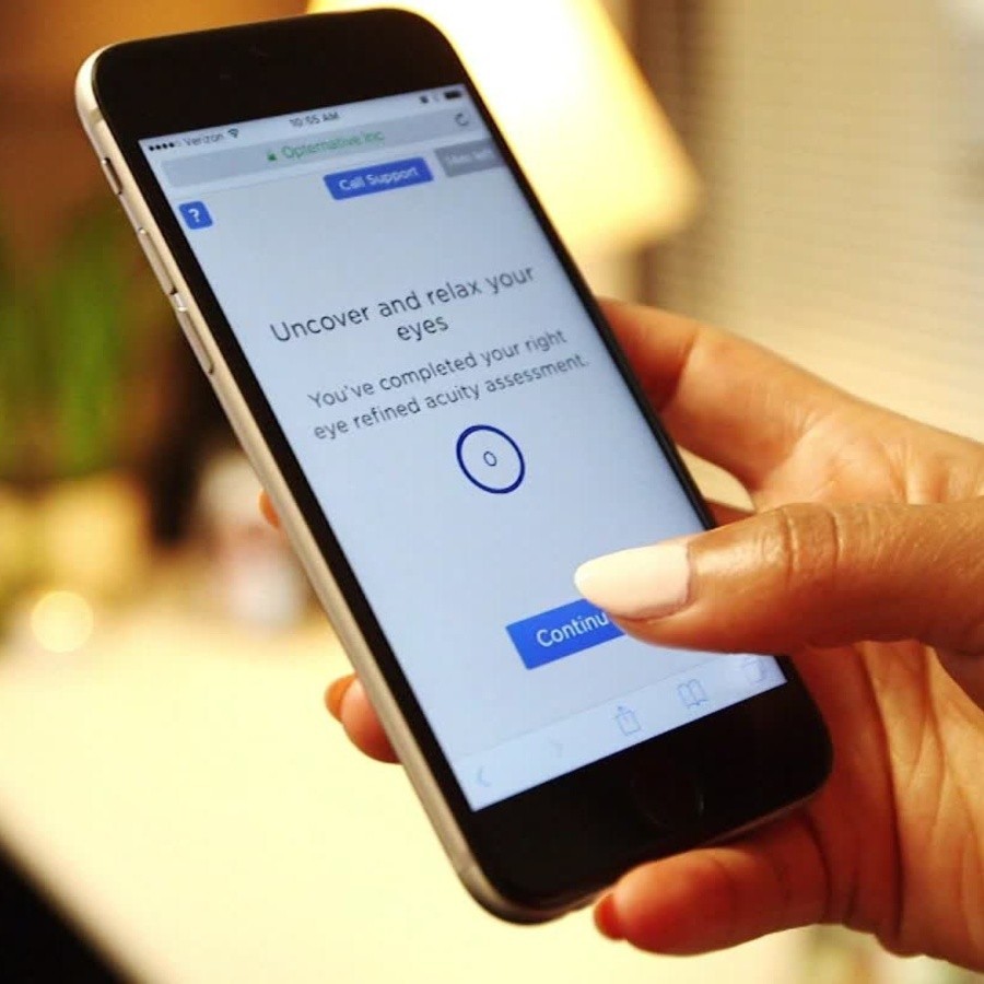 Kiểm tra loạn thị như thế nào, bao nhiêu độ là nặng? 5 Sử dụng ứng dụng test loạn thị tại nhà
