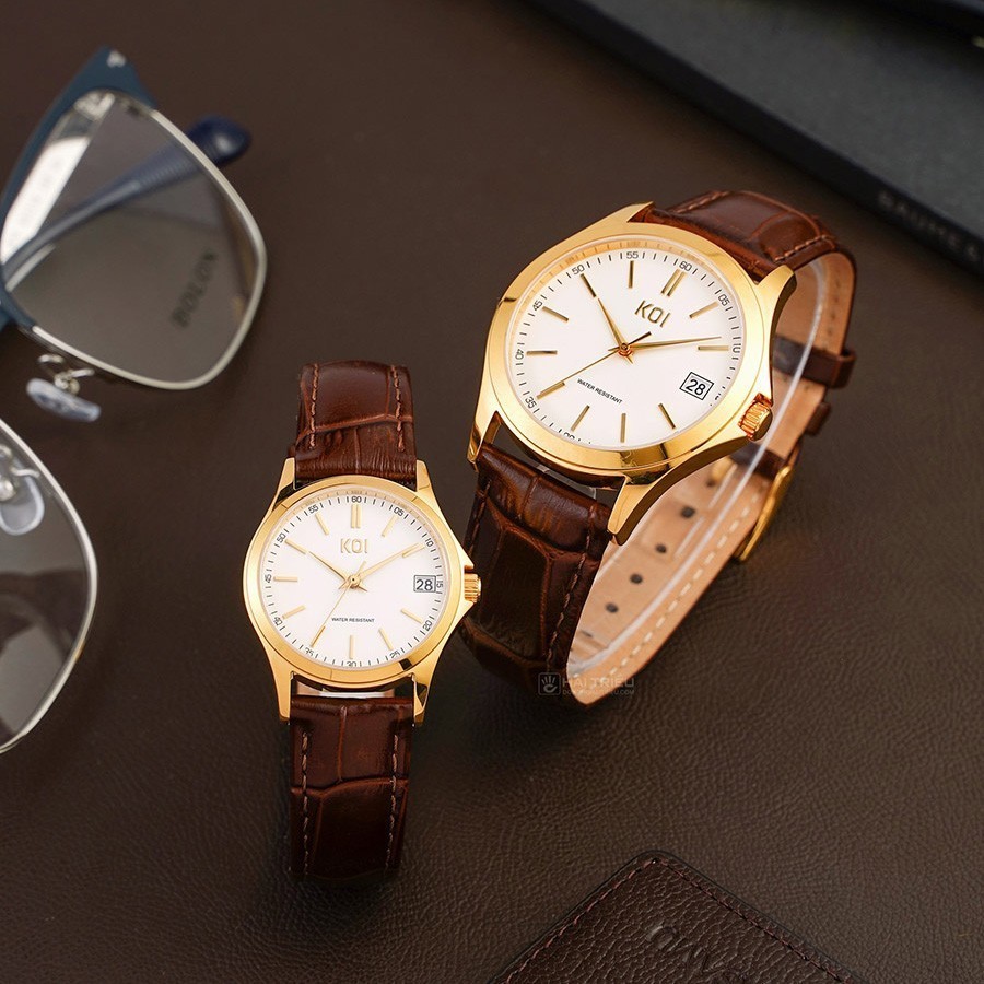 Vẻ ngoài thanh lịch và mặt số không quá rườm rà của đồng hồ KOI