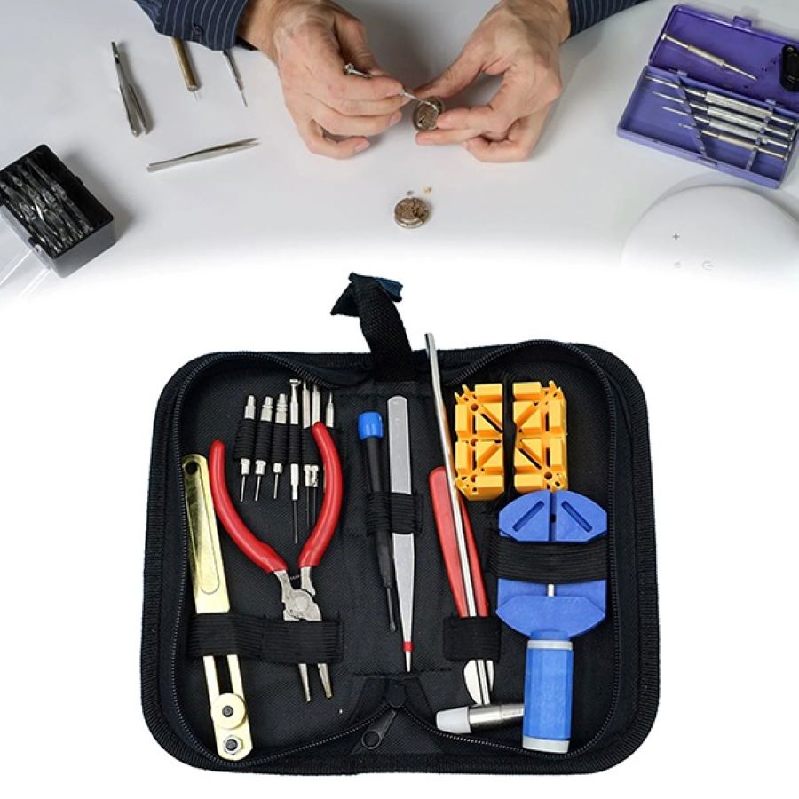 Cách tự thay pin cho đồng hồ đeo tay tại nhà đúng cách 5 Bộ dụng cụ thay pin đồng hồ