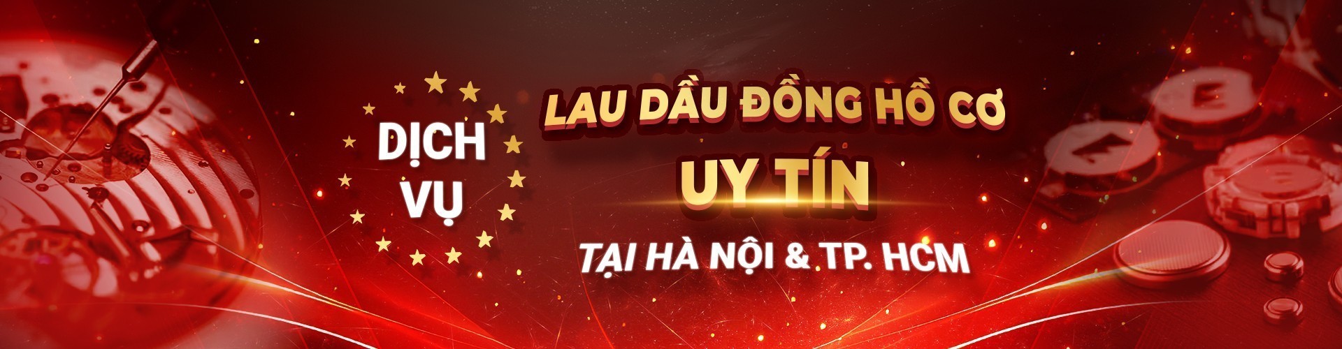 Dịch vụ lau dầu đồng hồ cơ uy tín tại Hà Nội & Tp.HCM 1