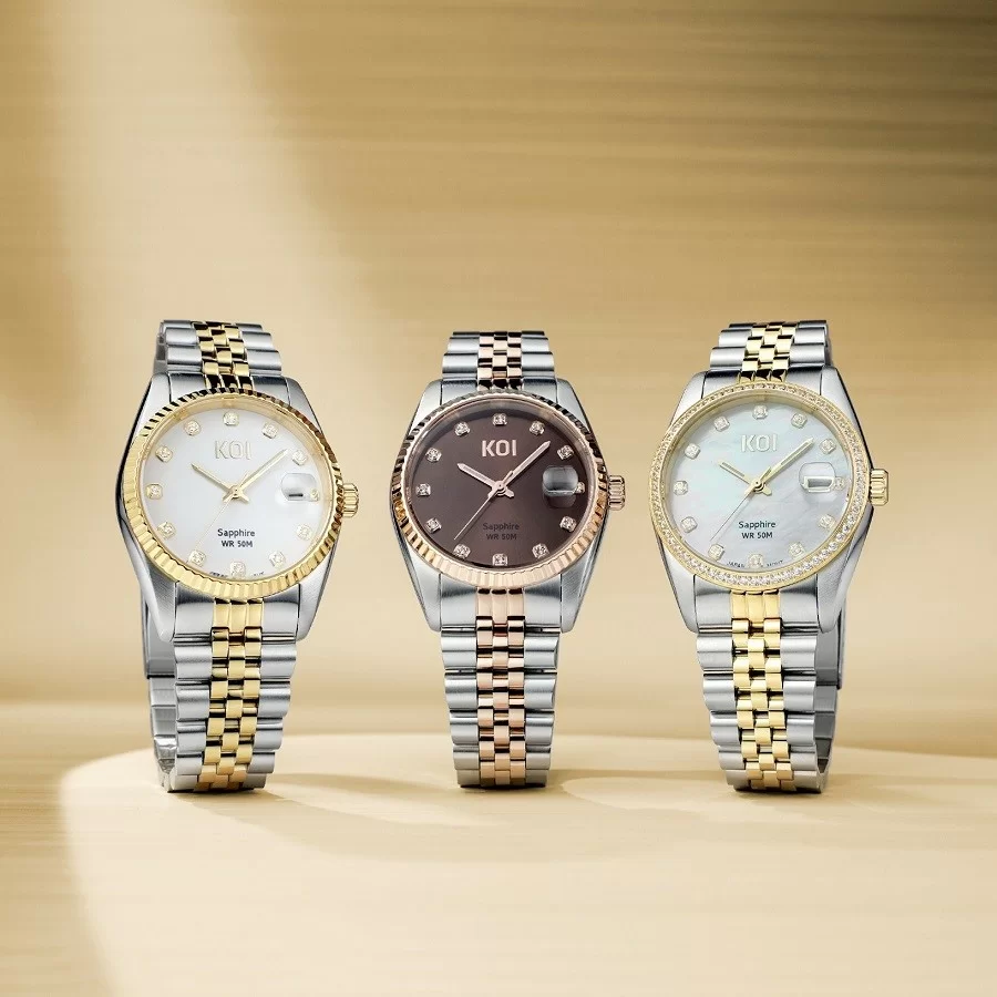 Đồng hồ đính đá nam - KOI Noble